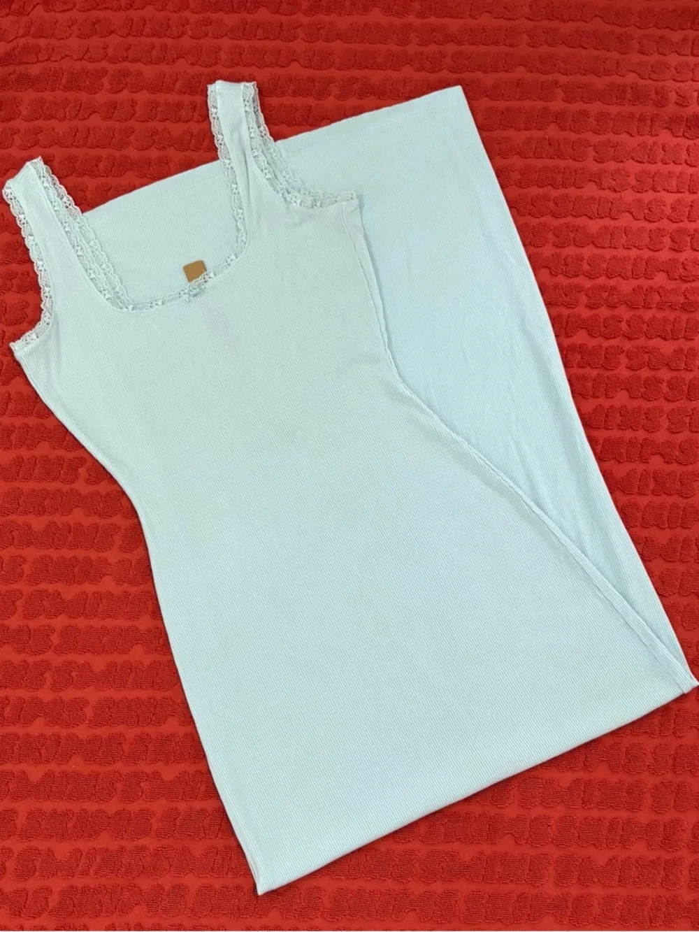 SKIMS Soft Lounge Maxi Dress | Celeste | M | NWT 💙 - Picture 6 of 9